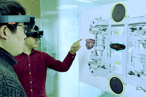 混合现实仿真交互系统