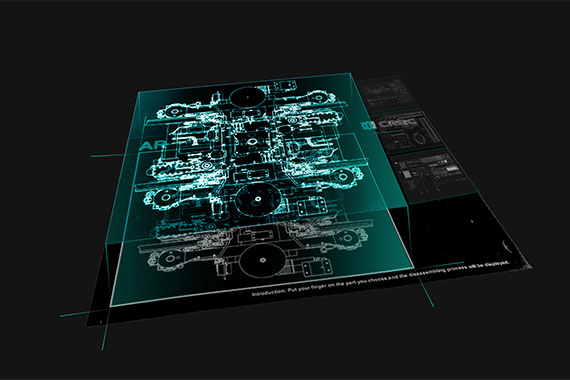 生产维修指导与产品说明系统
